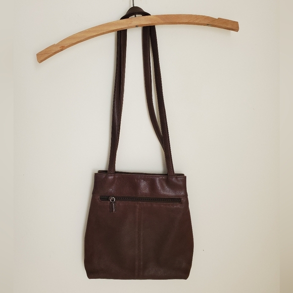 Nine West Brown Leather Shoulder Bag - Picture 7 of 8
